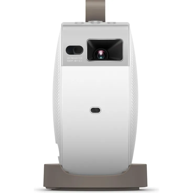 BenQ GV32, Full HD Beamer mit 500 lm und flexiblem Standfuß für Deckenprojektion