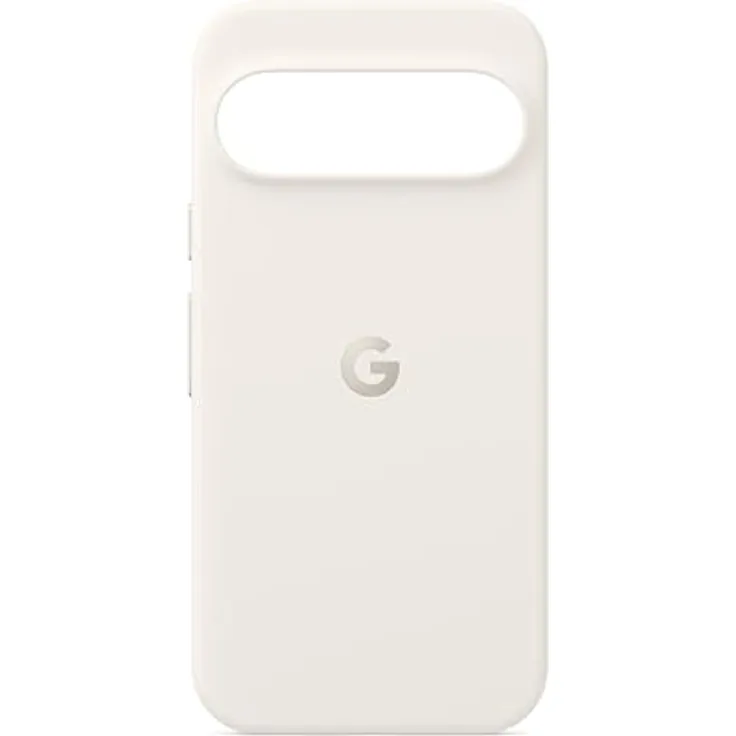Google Pixel 9 & Pixel 9 Pro Case – langlebiger Schutz – fleckenabweisendes Silikon – Schutzhülle für Android-Smartphones – Porcelain