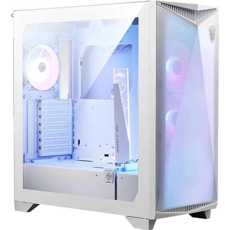 MSI MPG Gungnir 300R Weiss, PC Gehäuse für ITX, ATX und mATX – Bild 3