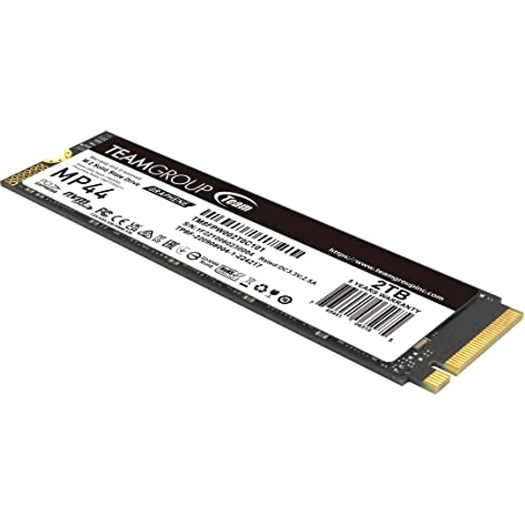SSD Team MP44 M.2 2TB PCIe G4x4 2280 – Bild 2
