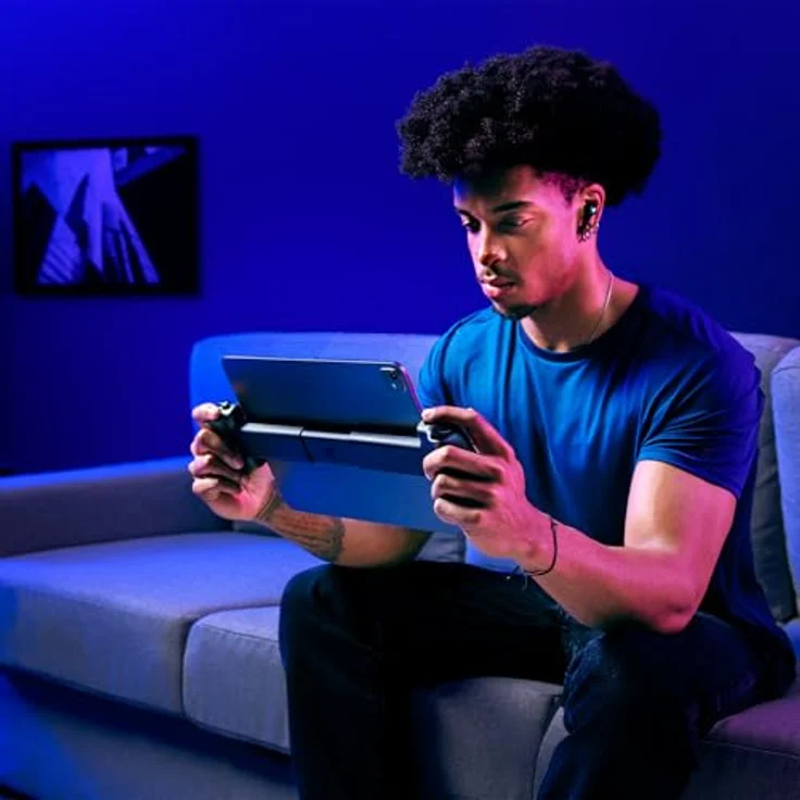 Razer Kishi V3 Pro XL, Gaming Controller für Android und iOS, Fullsize-Format, schwarz, mit austauschbaren Kappen und dualen Mausklick-Rücktasten – Bild 10