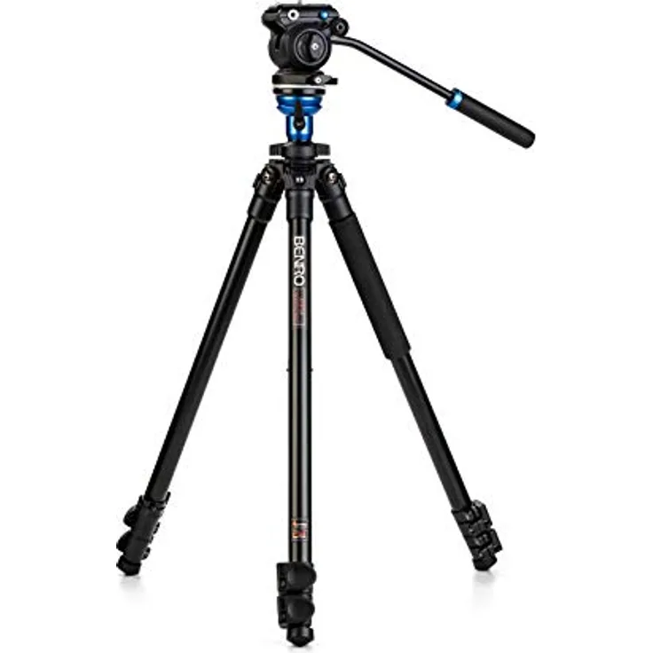 Trikojis Benro A1573F + filmavimo galva S-2 PRO