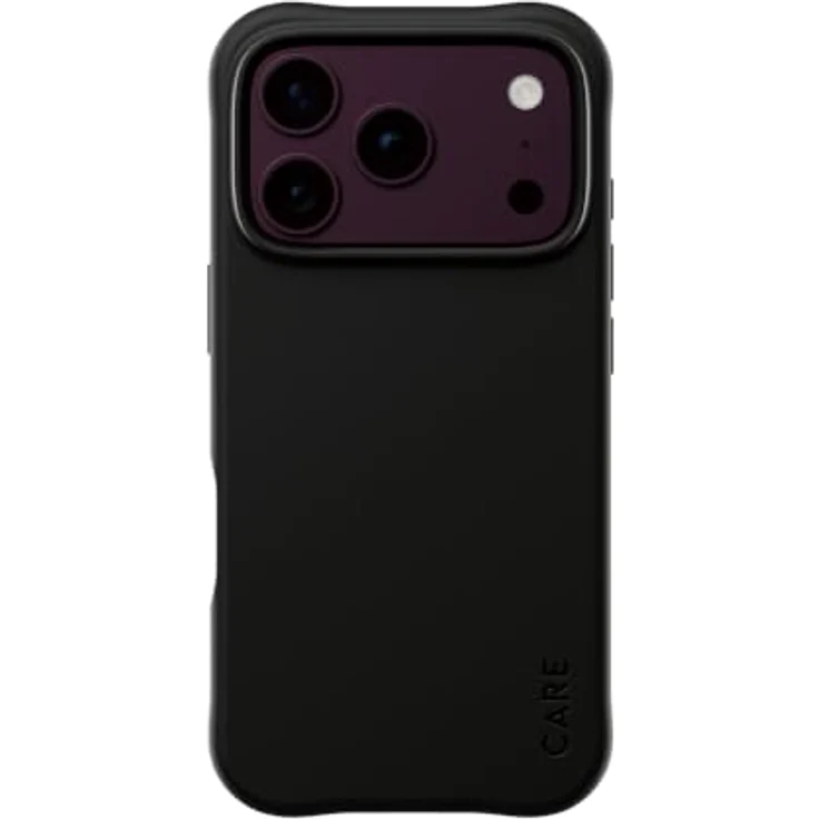 CARE by PanzerGlass Samba Case Black, Schutzhülle mit MagSafe für Apple iPhone 18 Pro | 17 Pro, sturz- und kratzfest, 2.4m sturzgeprüfter Schutz, selbstheilendes TPU-Material – Bild 1