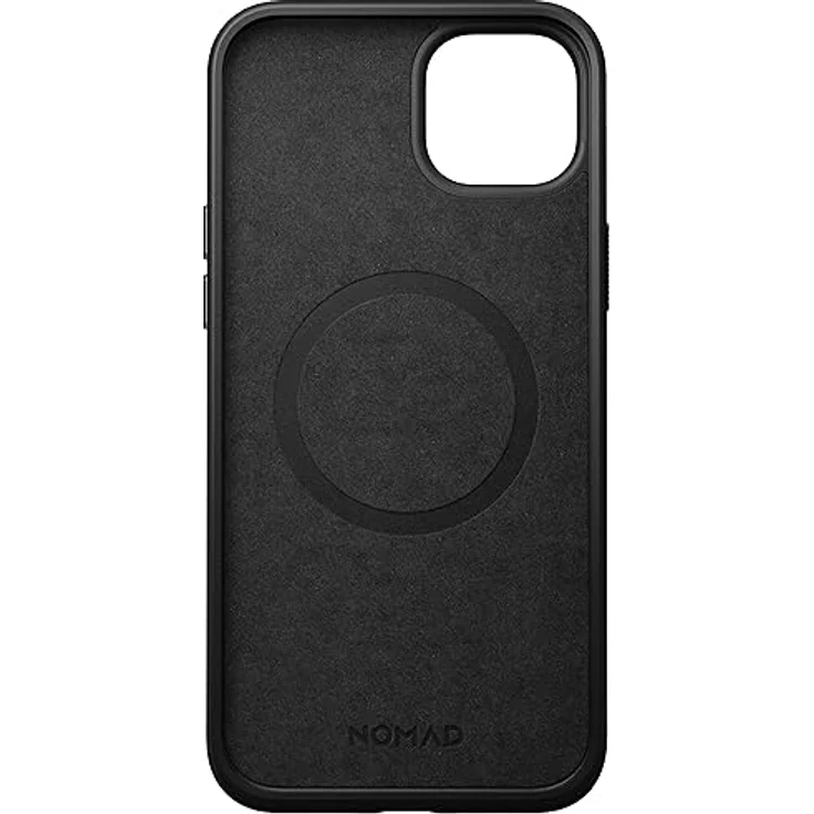 NOMAD Modern Leather Case | für iPhone 15 Plus | Schutzhülle aus Polycarbonat und hochwertigem Echtleder | MagSafe-kompatibel | Brown – Bild 5