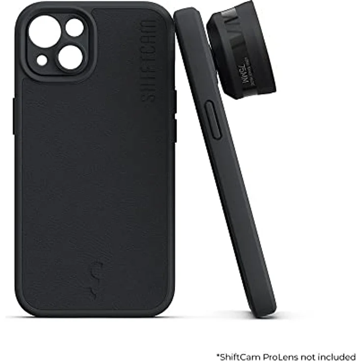 Shiftcam Kameratasche mit Objektivhalterung für iPhone 13, Anthrazit – Bild 2