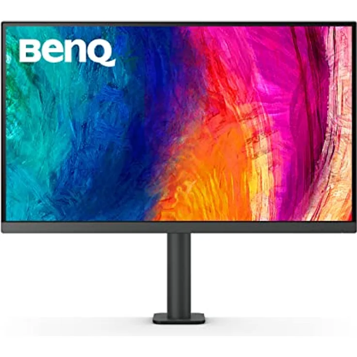 BenQ PD2705UA 27 Zoll 4K-Monitor mit Ergo-Arm, UHD, sRGB, Rec. 709, HDR10, IPS, AQCOLOR-Technologie, USB-C