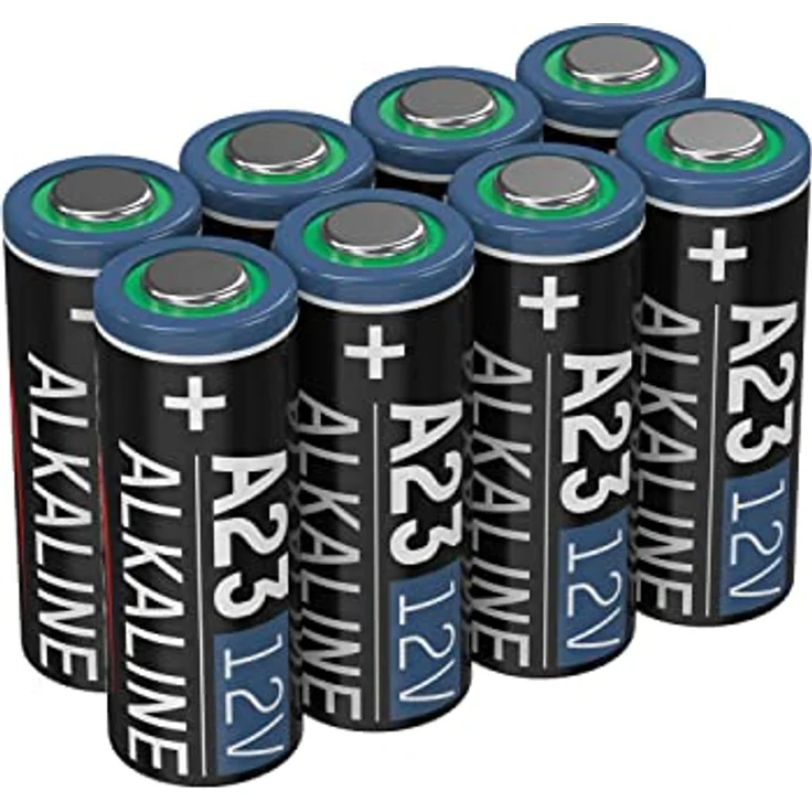ANSMANN A23 12V Alkaline Batterie - 8er Pack MN21 Batterien geeignet für Alarmanlagen, Garagentoröffner, Fernbedienung & vieles mehr- Einwegbatterie – Bild 5