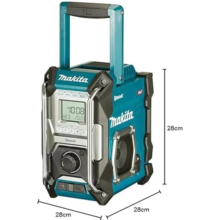 MAKITA Akku-Radio MR002G 12,0/18,0/40,0 Volt – Bild 4