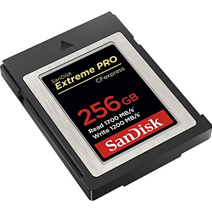 SanDisk Extreme PRO CFexpress-Karte Typ B, 256 GB, bis zu 1.700 MB-Sek., für RAW 4K video – Bild 2