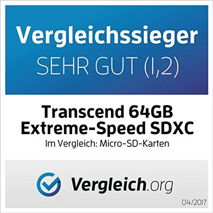 Transcend TS64GUSDXC10 Extreme-Speed Micro SDXC 64 GB Class 10 Speicherkarte mit SD-Adapter – Bild 3