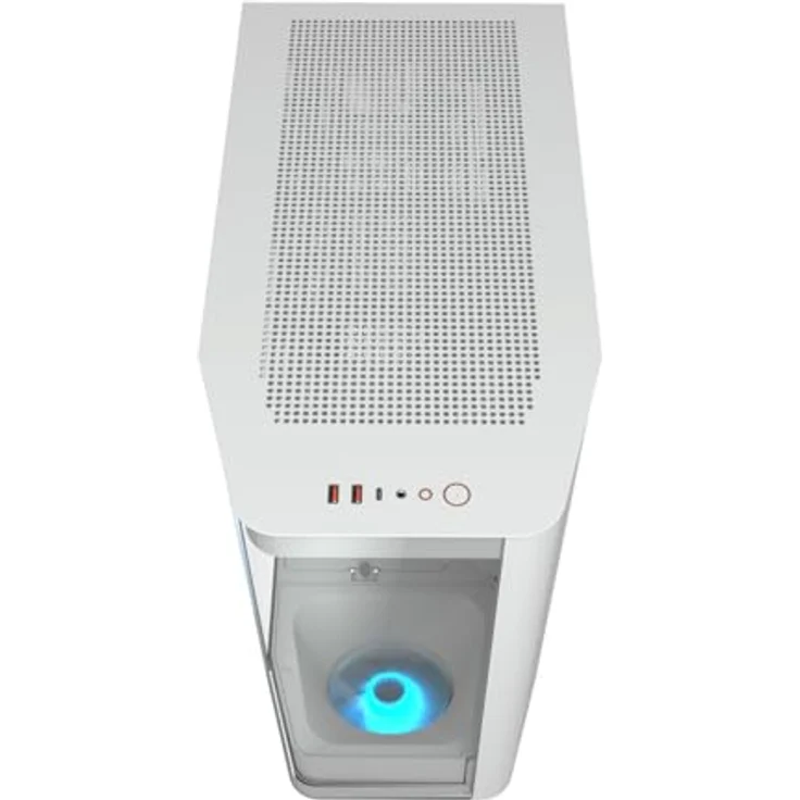 COUGAR FV270 Midi-Tower PC-Gehäuse, gehärtetes Glas, RGB-Beleuchtung, Weiß, für E-ATX-Motherboards – Bild 8