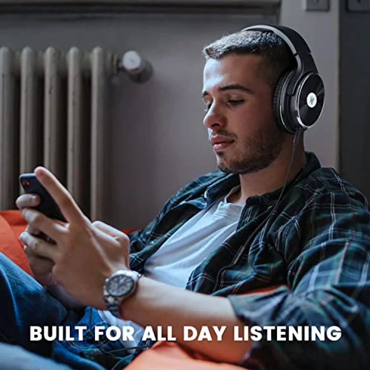 OneOdio Studio HiFi Over Ear Headset kabelgebunden Stereo Schw Kopfhörer – Bild 6