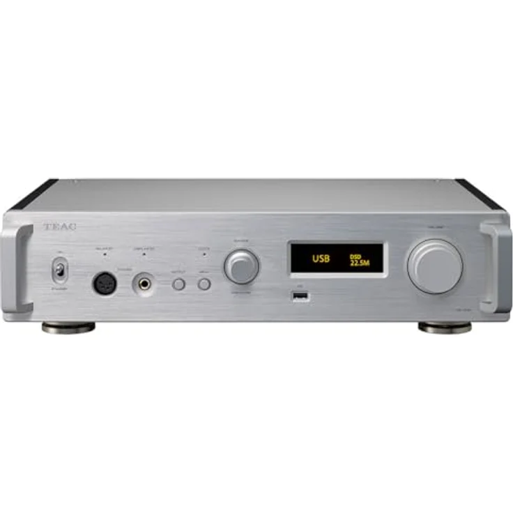 Teac UD-701N Argent, Netzwerk DAC Pre-Amp mit diskretem D/A-Wandler, Bluetooth, MQA-Decoder und symmetrischem Kopfhörerverstärker – Bild 1