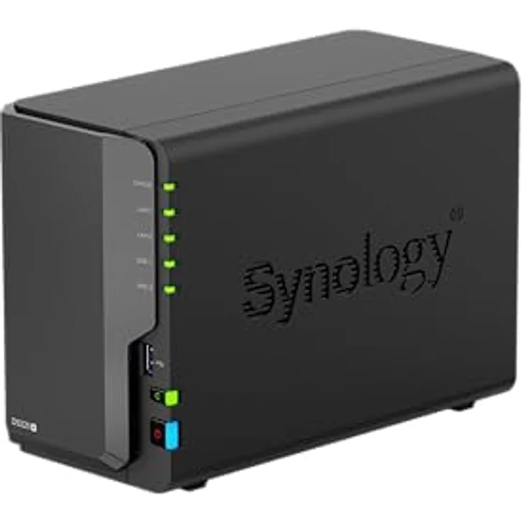 Synology Diskstation DS225+ NAS System, 2GHz Intel Celeron J4125, 4-Core, 2GB DDR4 RAM, Desktop, 2x 2,5"/3,5" Speicher, 2.5Gbit und 10Gbit LAN – Bild 3