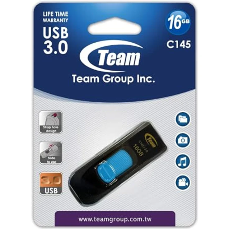 TEAMGROUP TC145316GL01 Flash USB 3.0 16GB C145 – Bild 2