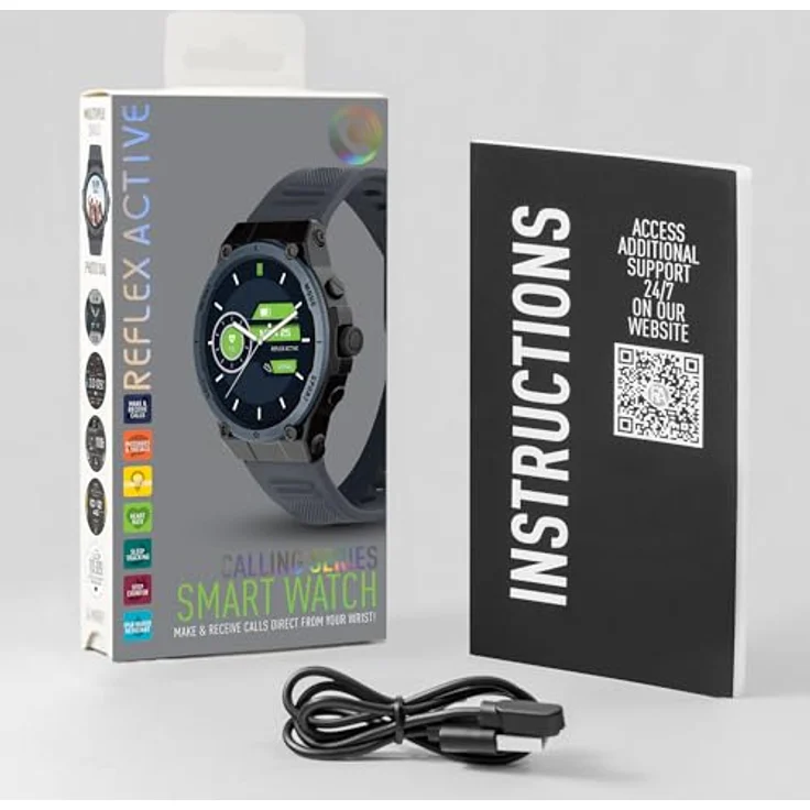 Reflex Active Smart Watch Series 39, Sportliche Smartwatch mit 1,39-Zoll Touchscreen, IP68-Wasserbeständigkeit und bis zu 10 Tagen Akkulaufzeit – Bild 5