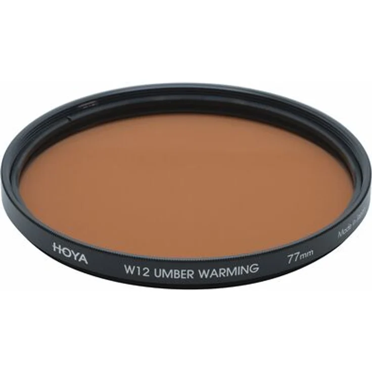Hoya W12 UMBER WARMING 72mm, Farbkorrekturfilter für bläuliches und grünliches Licht, ideal für Portraitaufnahmen