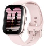 Amazfit Active Smartwatch mit AI-Fitness-Trainer, Dual-Band GPS, Routennavigation, Bluetooth-Anruf, Musikspeicher, 14-Tage-Akku, 1,75" AMOLED-Display & Alexa-fähig, Zepp Coach, Petal Pink