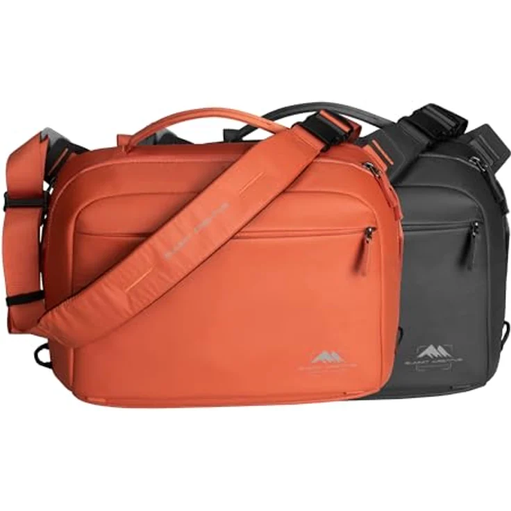 Summit Creative TENZING 7L Umhängetasche (Orange), Geräumiges Design, Langlebiges Material, Wasserabweisend – Bild 2
