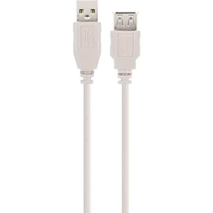 SCHWAIGER - USB 2.0 Verlängerungskabel Zoll ZollCK1502 531 - grau, 2m, 1x USB 2.0 A Stecker / 1x USB 2.0 A Buchse Zoll Zoll – Bild 3