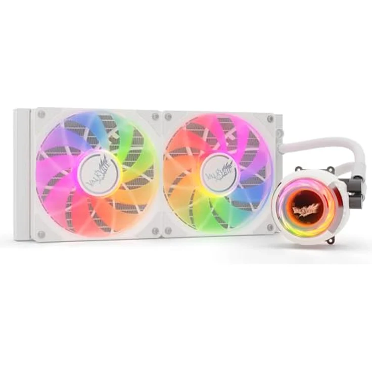 Valkyrie Jarn ARGB 280mm Weiße Wasserkühlung mit flexible Gestaltung – Bild 2