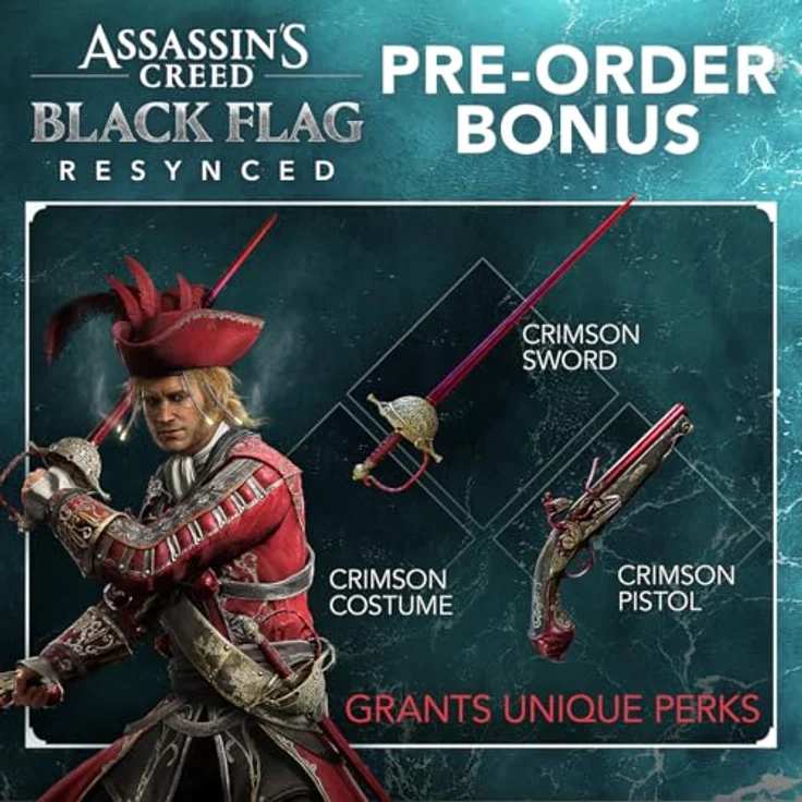 UBISOFT Assassin's Creed Black Flag Resynced - Collector's Edition, PS5 mit verbesserten Spielmechaniken und exklusiven Inhalten – Bild 5