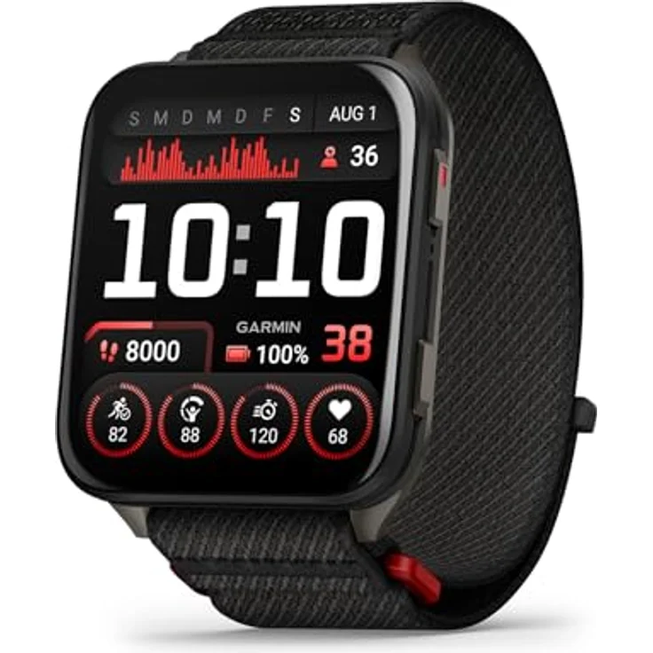 Garmin Venu X1 (51mm) - GPS-Smartwatch mit 2" AMOLED-Display, 8 Tage Akkulaufzeit, 100+ Sport-Apps, 24/7 Gesundheitsfunktionen, Telefonie und LED-Taschenlampe – Bild 1