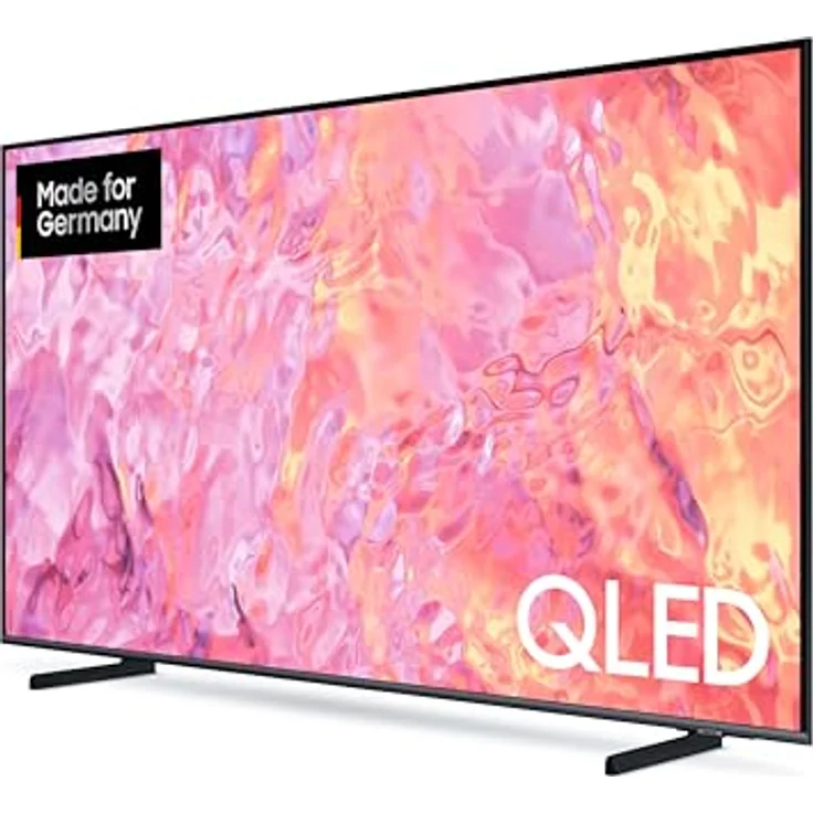 Samsung QLED 4K Q64C Fernseher 55 Zoll, UHD, TV mit Quantum-Dot-Technologie, Quantum HDR, AirSlim Design, Smart TV, GQ55Q64CAUXZG, Deutsches Modell [2023] – Bild 2