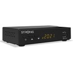 STRONG SRT 3030, Kabelreceiver, digitaler HD Kabel Receiver, DVB-C. Energiesparfunktion, USB, Dolby Audio, Kindersicherung