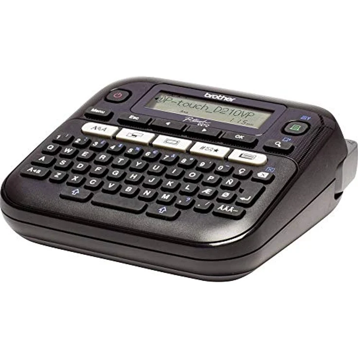 Brother PT-D210VP Beschriftungsgerät inklusive Netzadapter und Transportkoffer (für 3,5 bis 12 mm breite TZe-Schriftbänder, bis zu 20 mm-Sek. Druckgeschwindigkeit) – Bild 4
