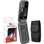 TTfone TT970 Whatsapp 4G Touchscreen Senior Big Button Flip Handy - mit 8MP Kamera und Hörgerät kompatibel und Notfallhilfe-Taste (bündeln) - Preisvergleich