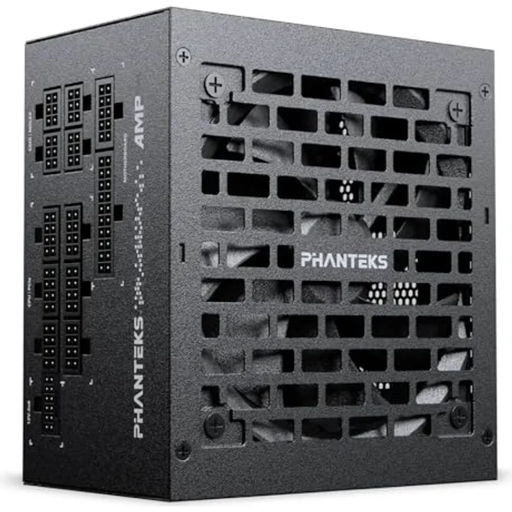 Phanteks AMP GH V2 1000W 80 PLUS Platinum Netzteil, PCIe 5.1, vollmodulares Kabelmanagement, schwarz
