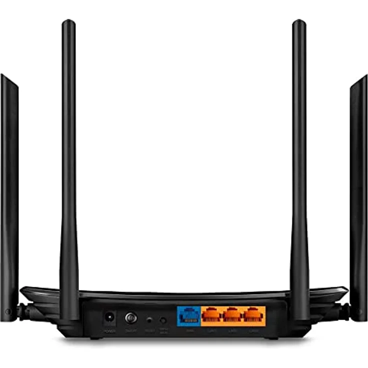 TP-Link EC225-G5, Gigabit Dualband-WLAN Router AC1300 mit MU-MIMO und Beamforming, Schwarz – Bild 3