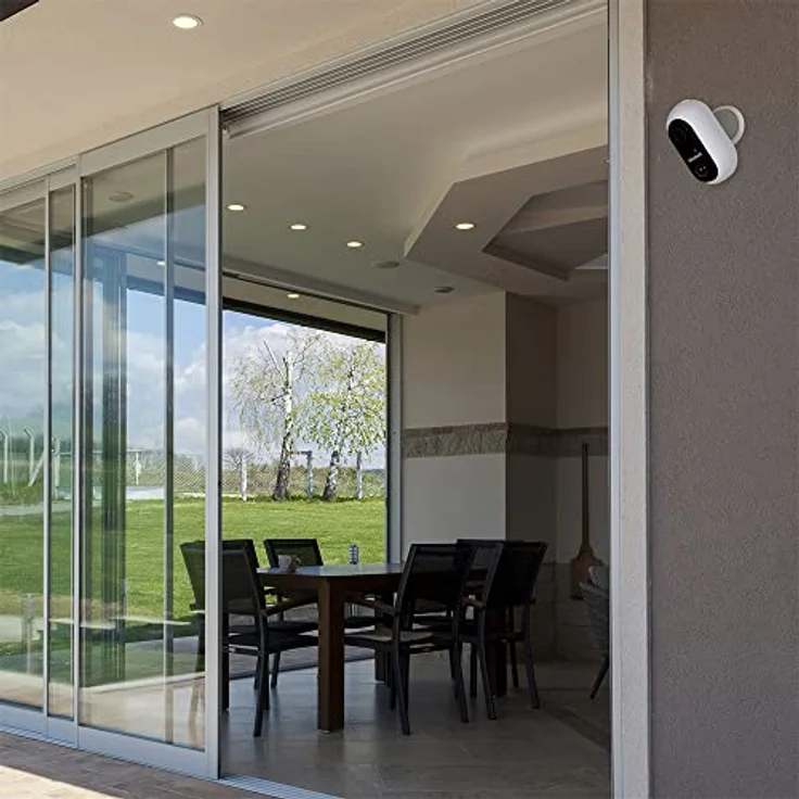 Rollei Überwachungskamera Wireless Security Cam 1080p, kabellose Überwachungskamera mit Full-HD Auflösung und App Steuerung. Geschützt nach IP64 – Bild 3