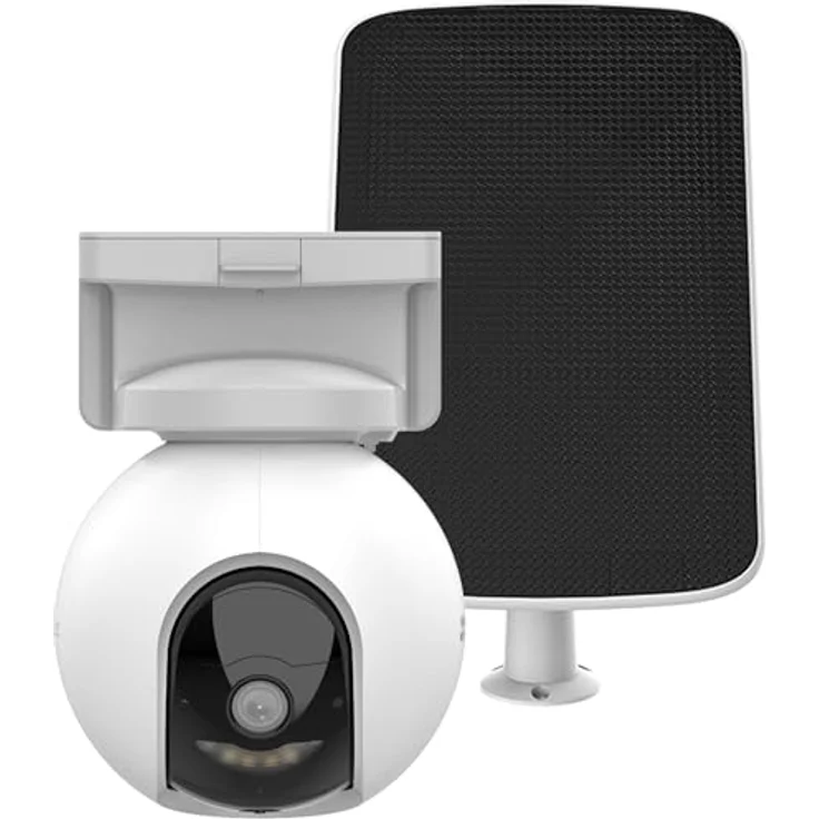 EZVIZ HB8 Sphärisch IP-Sicherheitskamera Outdoor 2560 x 1440 Pixel mit Solarpanel, weiß – Bild 2