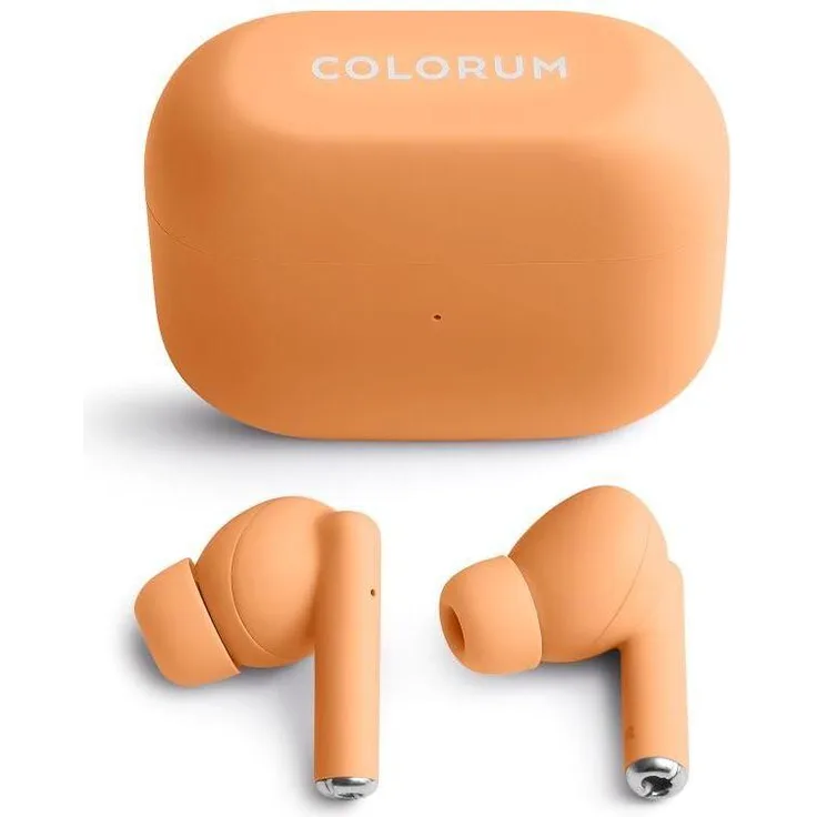 Forever COLORUM TWS Bluetooth-Kopfhörer CTWS-14, 23 Stunden Akkulaufzeit, kabellos, Beige