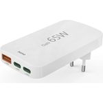 Hama Universal-USB-C-Notebook-Netzteil, flaches GaN Ladegerät mit PD, 65W, 5-20V, Versandkostenfrei