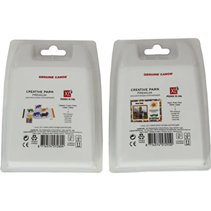 Canon PG540XL - CL541 xL Original Tintenpatronen, 2-er Set mit 1 x schwarz-farbige tinten – Bild 2