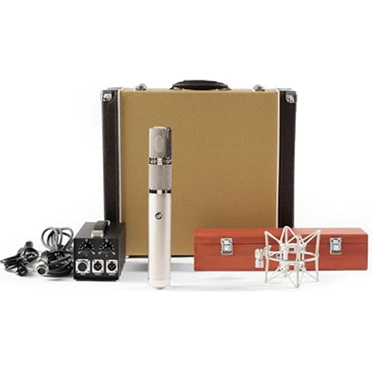 Warm Audio WA-CX24, Röhren-Kondensator-Stereomikrofon mit flexiblen Abnahmekonfigurationen und individuell wählbaren Richtcharakteristiken, Lieferung in Holzbox – Bild 1