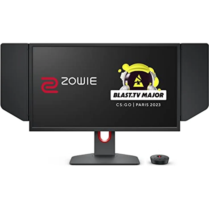 BenQ Zowie XL2566K 24,5 Zoll TN 360 Hz Gaming-Monitor | Bewegungsschärfe mit DyAc+ | 1080P | XL Setting to Share | Farbmodi | Anpassbares Quick Menü, weiß – Bild 1