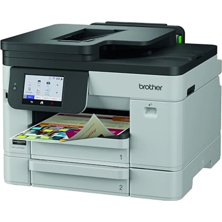 Brother MFC-J5110DW, 4-in-1 Business-Ink Multifunktionsgerät mit 10,9 cm Touchscreen, 28 Seiten/Min. Druckgeschwindigkeit, 500 Blatt Papierzufuhr – Bild 3