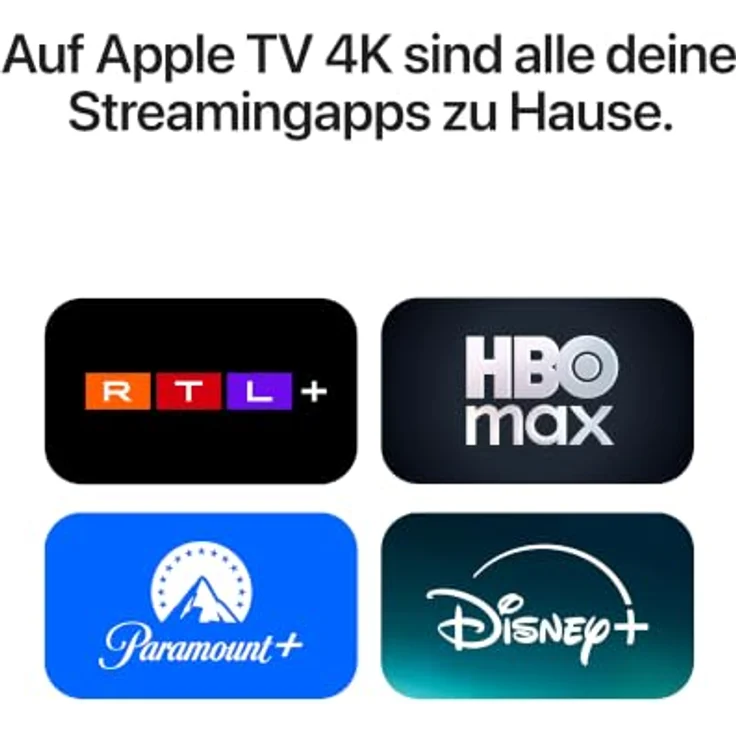 Apple TV 4K (4. Gen) 2026 4K Ultra HD Media Player, 128 GB, Bluetooth 6.0, HDMI 2.1, Wi-Fi 7 – Bild 5