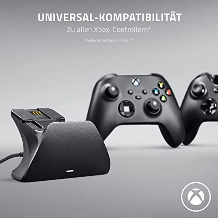 Razer Universelle Schnellladestation - Schnellladegerät für Xbox-Controller (Universelle Kompatibilität, Magnetkontaktsystem, Passend zu jedem Xbox-Controller) Electric Volt Wake – Bild 3