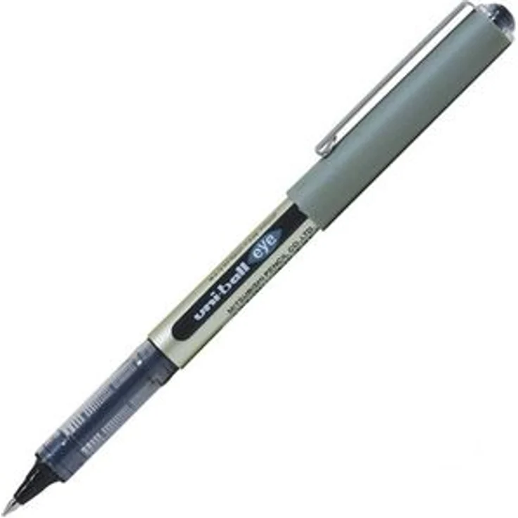 uni-ball Tintenroller eye fine, UB-157, Gehäuse anthrazit, 0,4mm, Schreibfarbe schwarz – Bild 1