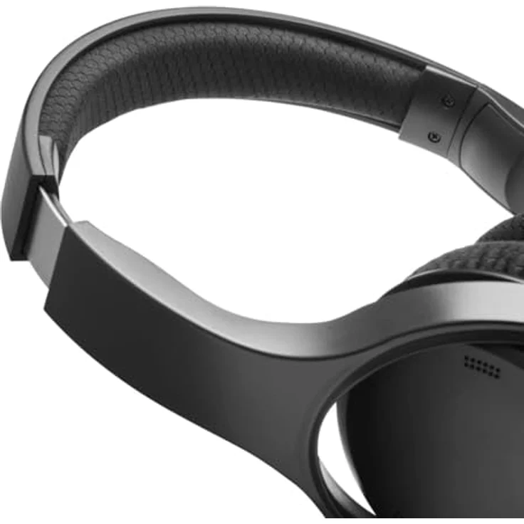 Hama TV-Kopfhörer (NC, Kabelgebunden), Over-Ear-Kopfhörer mit 6 m Kabel und Lautstärkeregler, Schwarz – Bild 5