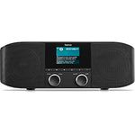 Hama WLAN Internetradio und DAB Radio DAB Plus Radio mit Bluetooth Küchenradio Internet Radio DAB+ Digitalradio Stereo Radio Bluetooth, Wecker, Aux 3,5mm, FM Radio schwarz - Preisvergleich