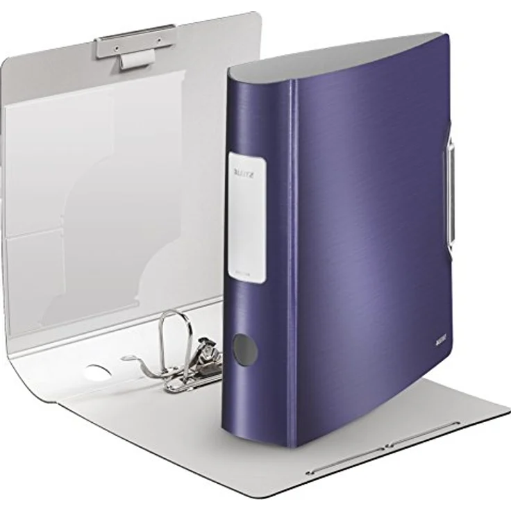 LEITZ Aktenordner Ordner Active Style Rückenbreite: 82 mm DIN A4, mit 3 Innentaschen, blau – Bild 2