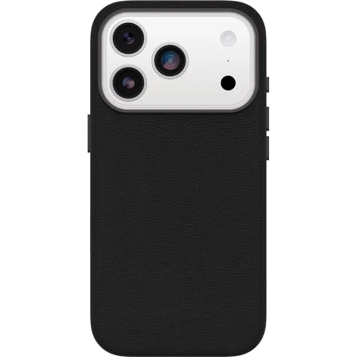 OtterBox Symmetry Series Cactus Leather MagSafe Hülle für iPhone 17 Pro, stoßfest, 3X militärisch getestet, dünn, schwarz – Bild 2