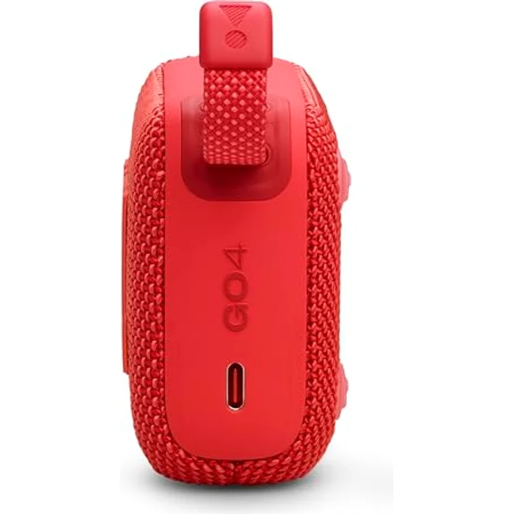 JBL Go 4 in Rot – Tragbare Bluetooth-Lautsprecher-Box Pro Sound, tiefem Bass und Playtime-Boost-Funktion – Wasserfest und staubfest – 7 h Laufzeit – Bild 3
