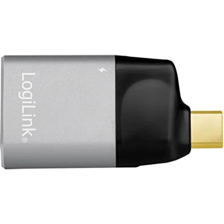 LogiLink CUA0203 - USB 3.2 Gen2 (Typ-C) zu HDMI (Typ-A) Adapter, Ultra HD bis 4K, PD 3.0 USB-C Port (Power Delivery), schwarz/grau – Bild 3